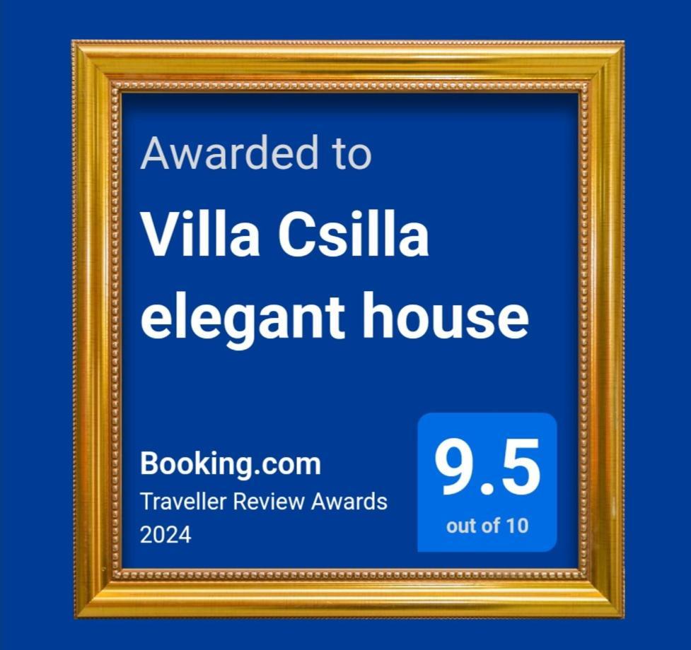 Villa Csilla Elegant House Эрд Экстерьер фото